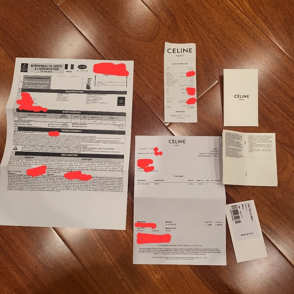 Brand New Celine Classic Box Bag Medium Black w. Gold Hardware with Tags - Picture 11 of 11